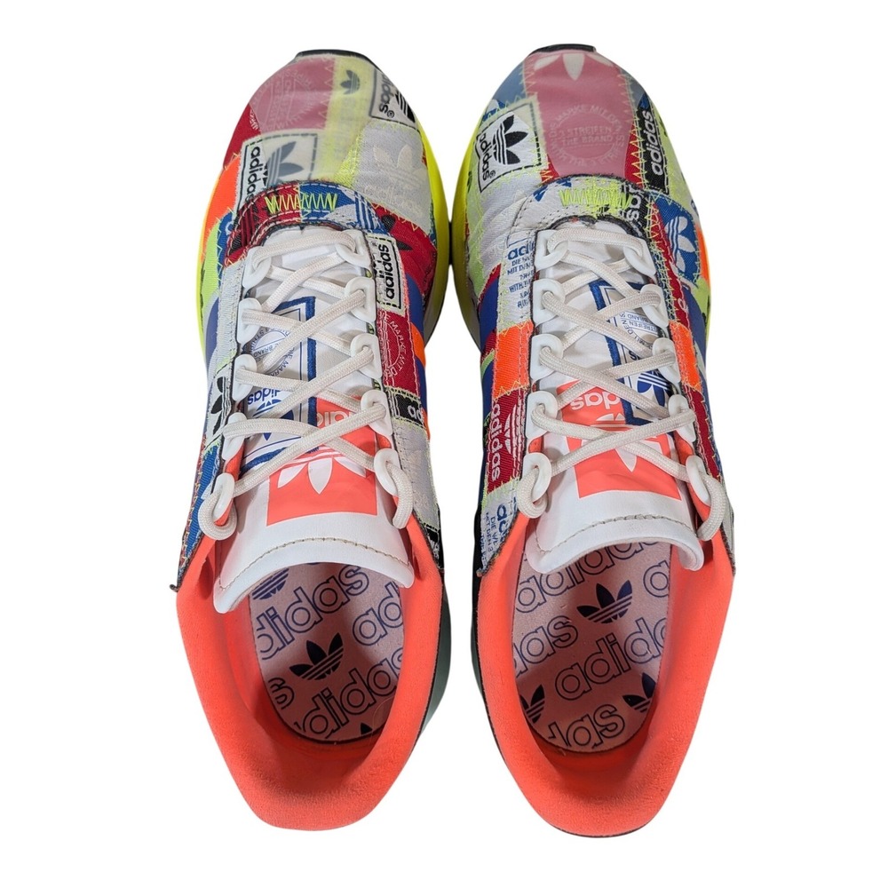 Adidas Choigo EG8906 Womens 8 Multicolor Patchwork Sneakers Shoes - Picture 4 of 11